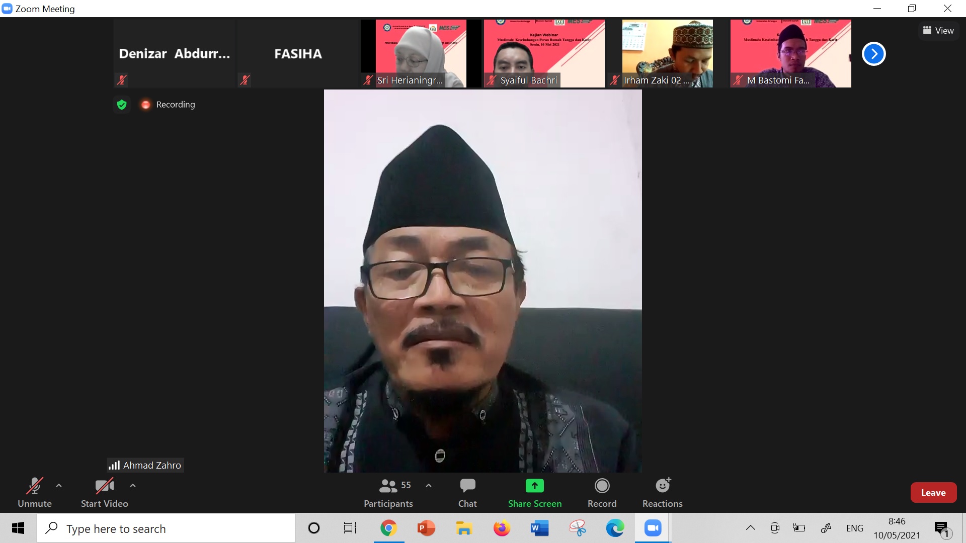 Webinar Kemuslimahan